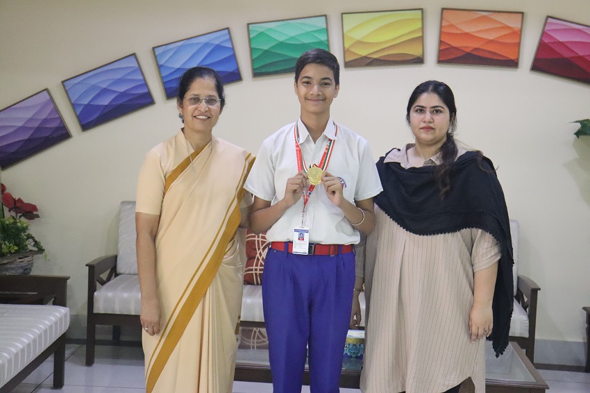 GOLD MEDAL AT 4TH TRINETRA SHOOTING COMPETITION